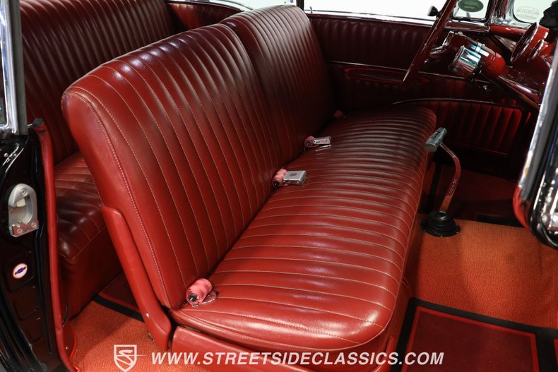 Chevrolet-Bel-air-1957-Onyx-Black-Dark-Red-14