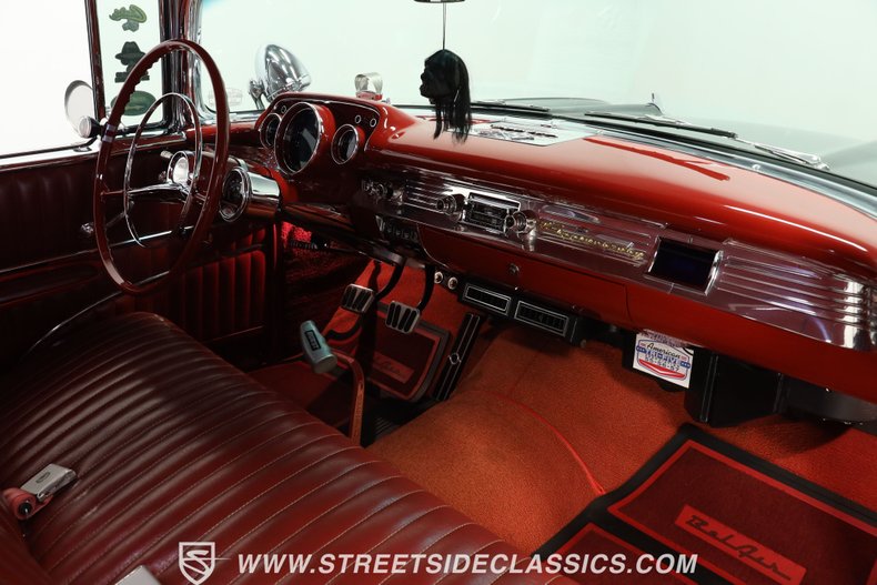 Chevrolet-Bel-air-1957-Onyx-Black-Dark-Red-16