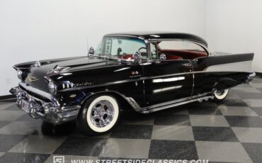 Chevrolet-Bel-air-1957-Onyx-Black-Dark-Red-3