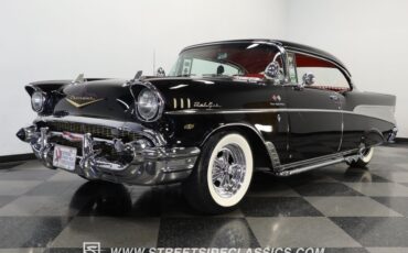 Chevrolet-Bel-air-1957-Onyx-Black-Dark-Red-32