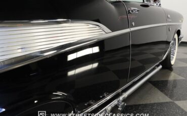 Chevrolet-Bel-air-1957-Onyx-Black-Dark-Red-38