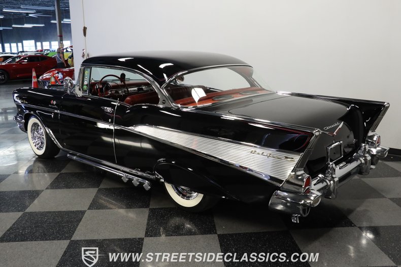 Chevrolet-Bel-air-1957-Onyx-Black-Dark-Red-4