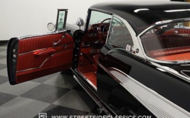 Chevrolet-Bel-air-1957-Onyx-Black-Dark-Red-44