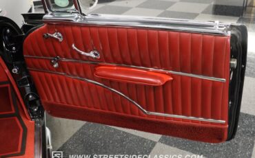 Chevrolet-Bel-air-1957-Onyx-Black-Dark-Red-49