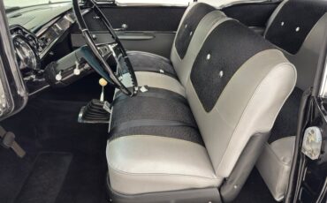 Chevrolet-Bel-air-1957-Onyx-Black-Silver-35