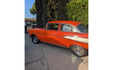 Chevrolet-Bel-air-1957-Orange-Burgundy-1