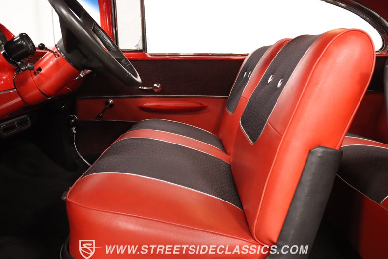 Chevrolet-Bel-air-1957-Red-Red-13