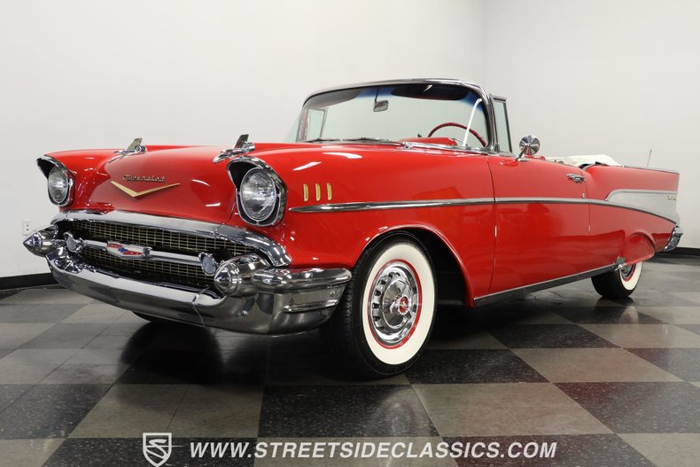 Chevrolet-Bel-air-1957-Red-Red-25