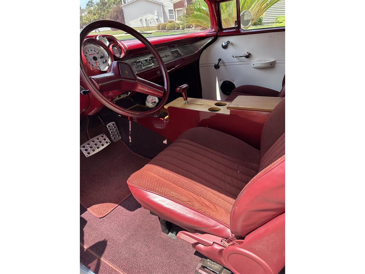 Chevrolet-Bel-air-1957-Red-Red-4