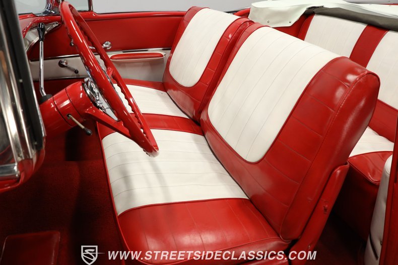 Chevrolet-Bel-air-1957-Red-Red-41