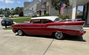 Chevrolet-Bel-air-1957-Red-Red