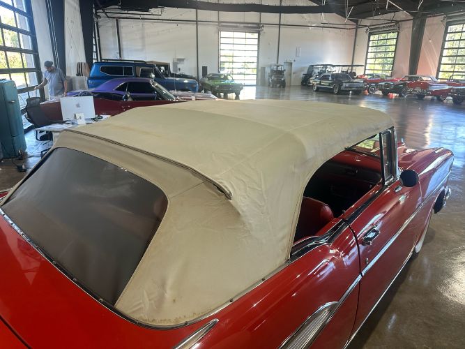 Chevrolet-Bel-air-1957-Red-Red-vinyl-13