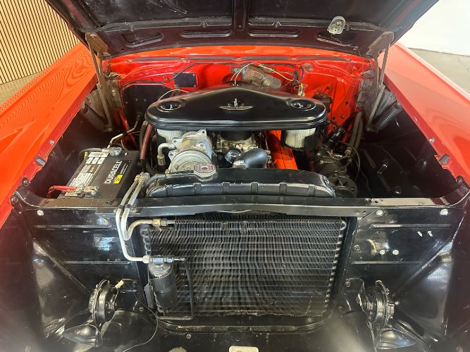 Chevrolet-Bel-air-1957-Red-Red-vinyl-34