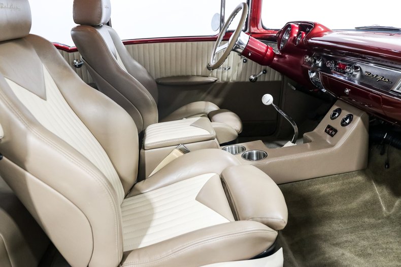 Chevrolet-Bel-air-1957-Red-Tan-12