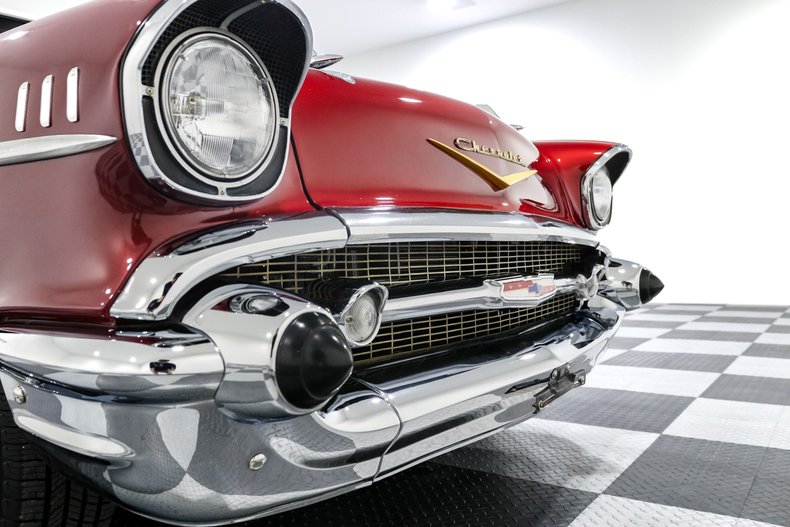 Chevrolet-Bel-air-1957-Red-Tan-2