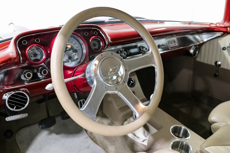 Chevrolet-Bel-air-1957-Red-Tan-22