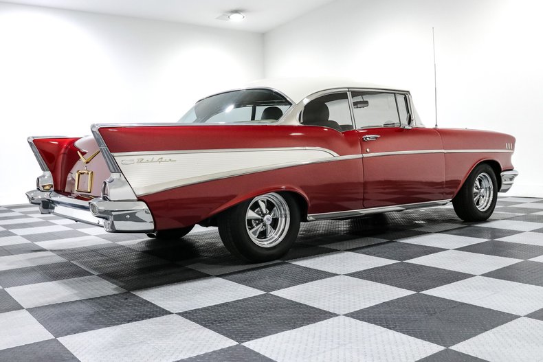 Chevrolet-Bel-air-1957-Red-Tan-7