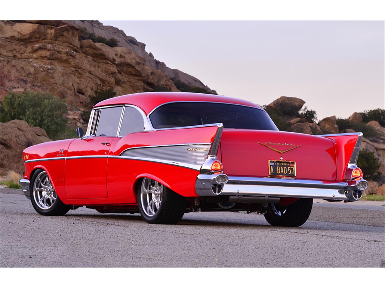 Chevrolet-Bel-air-1957-Viper-Red-Beige-14
