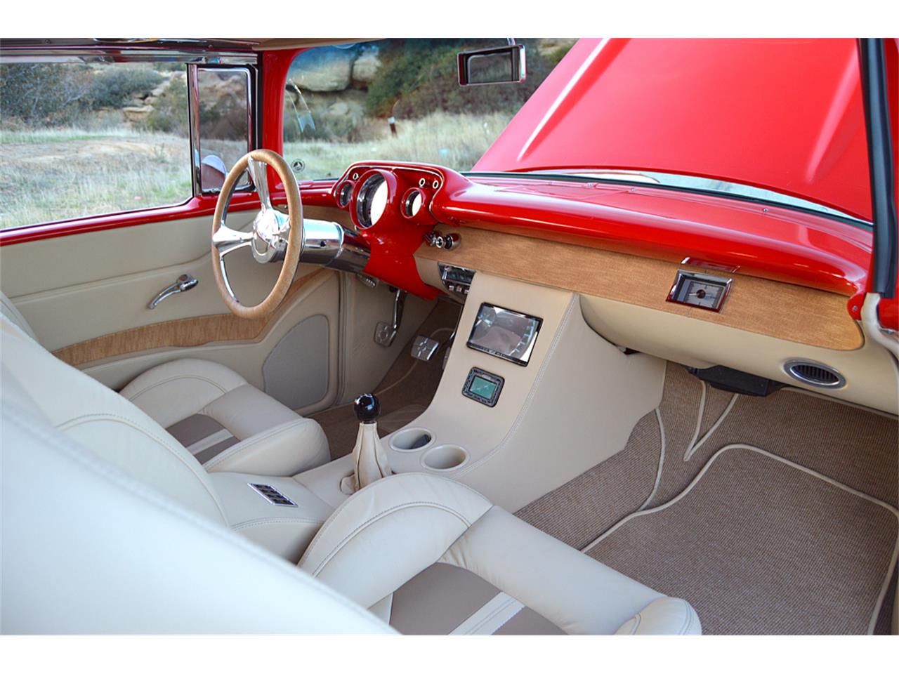 Chevrolet-Bel-air-1957-Viper-Red-Beige-27
