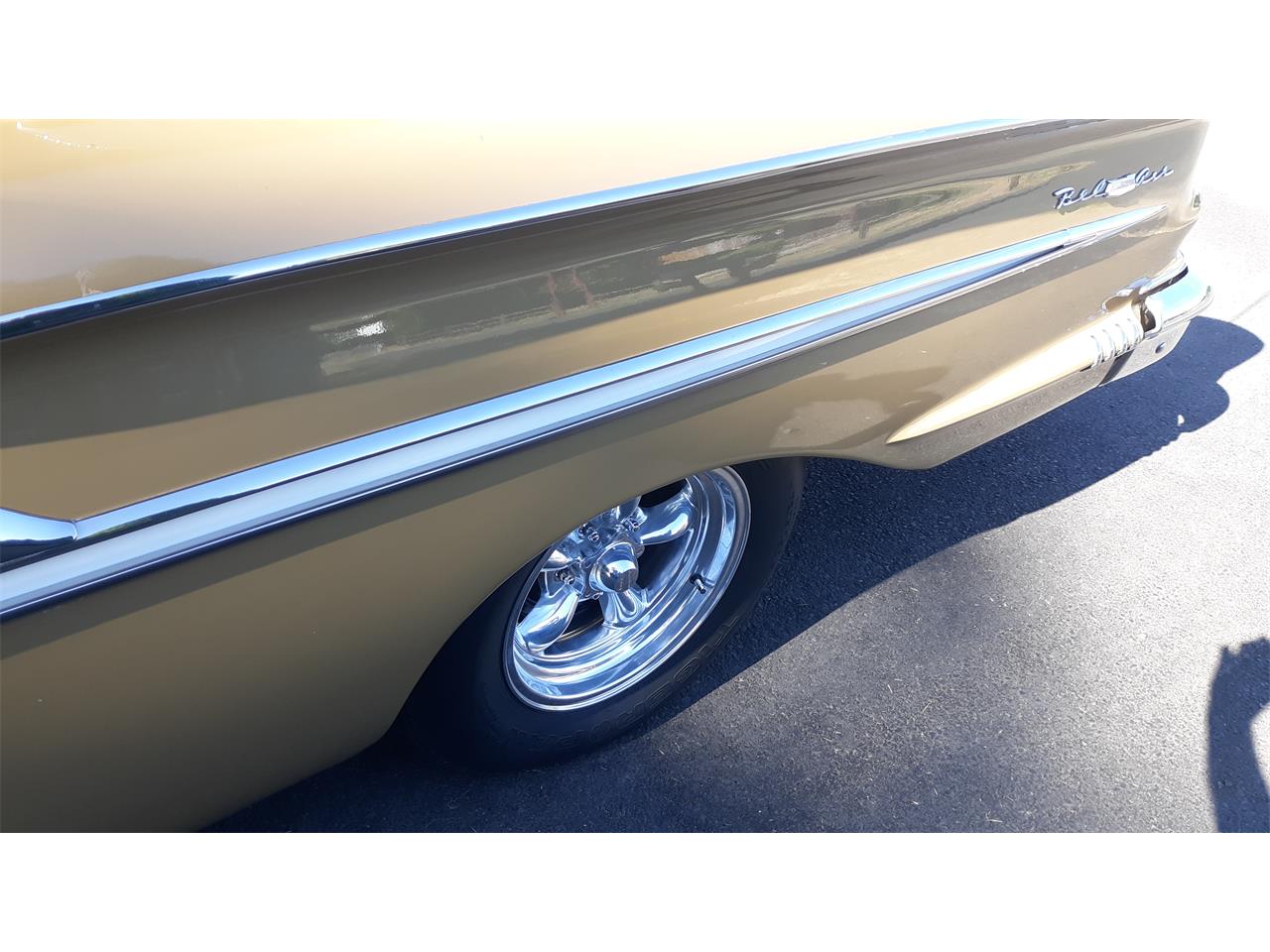 Chevrolet-Bel-air-1958-Anniv.-Gold-amp-White-Gold-Cloth-amp-Vinyl-13