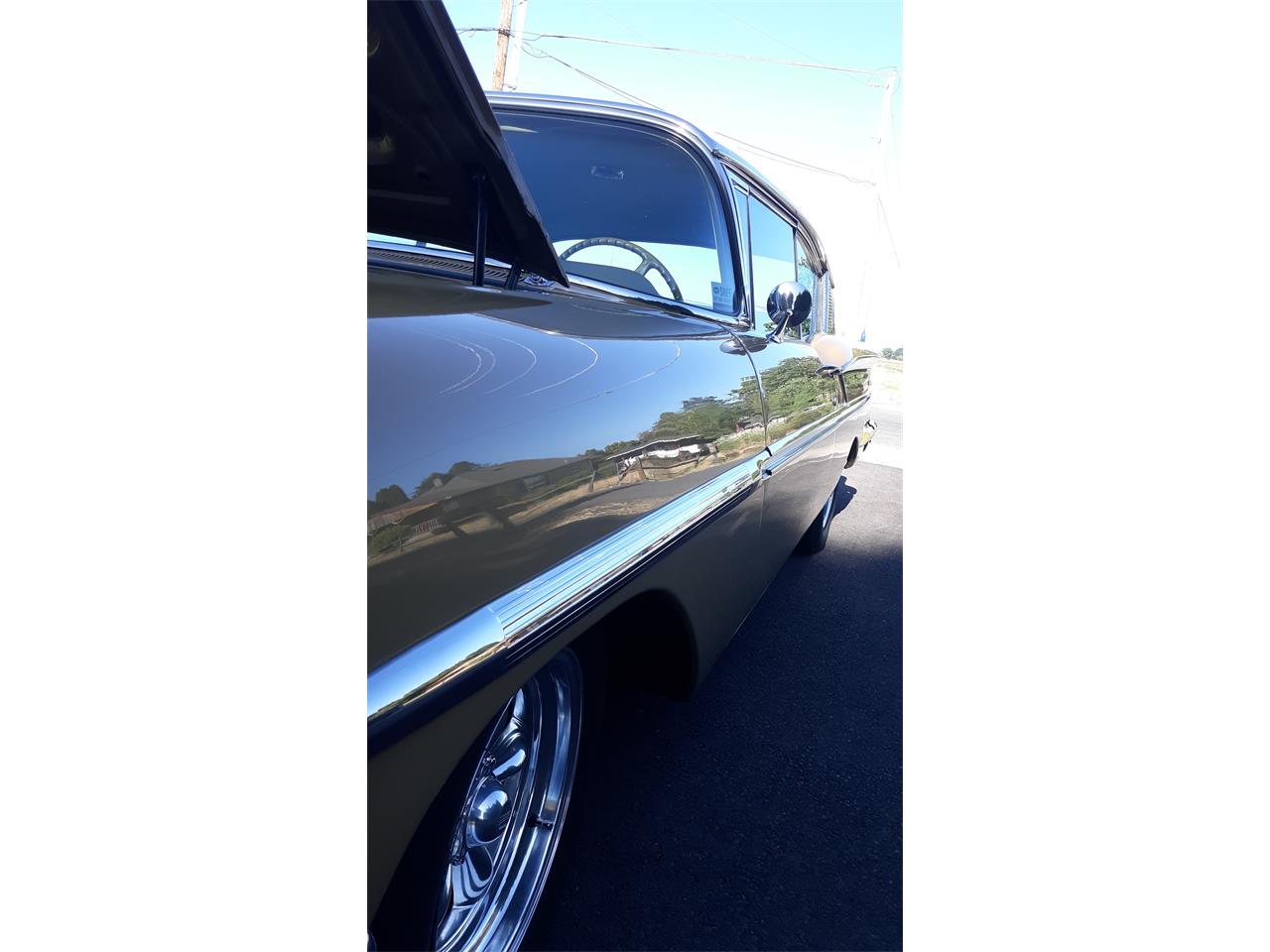 Chevrolet-Bel-air-1958-Anniv.-Gold-amp-White-Gold-Cloth-amp-Vinyl-14
