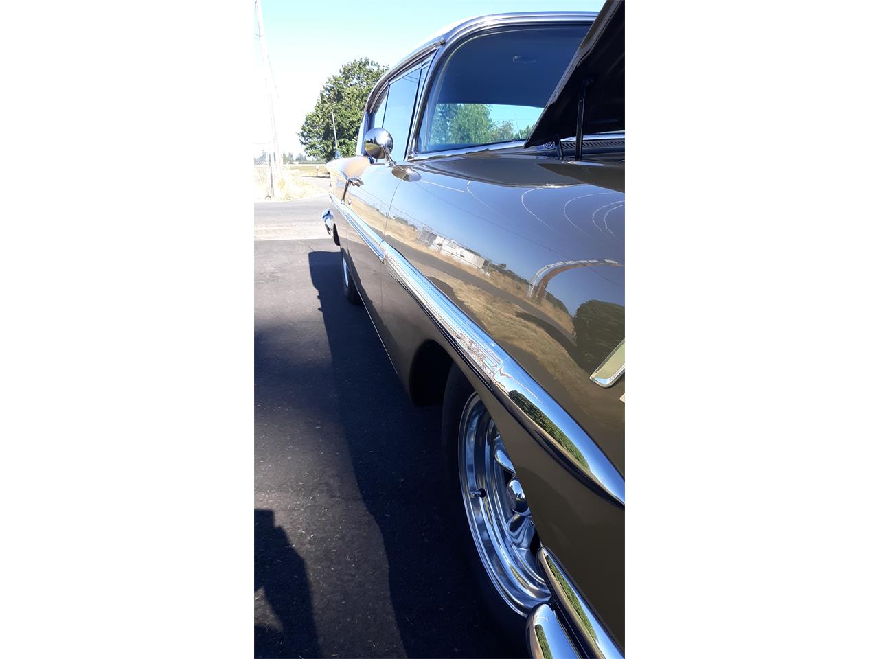 Chevrolet-Bel-air-1958-Anniv.-Gold-amp-White-Gold-Cloth-amp-Vinyl-15