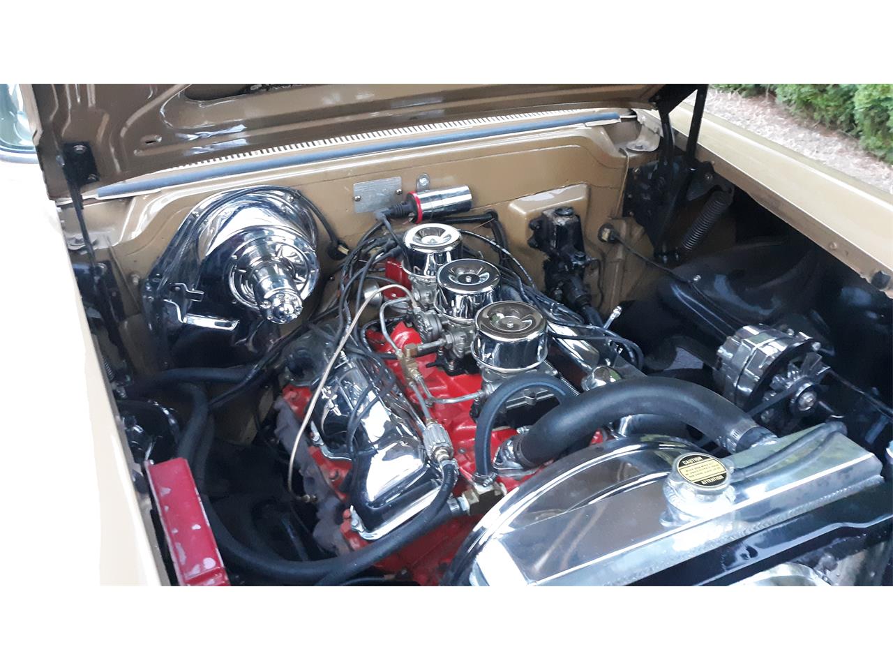 Chevrolet-Bel-air-1958-Anniv.-Gold-amp-White-Gold-Cloth-amp-Vinyl-28
