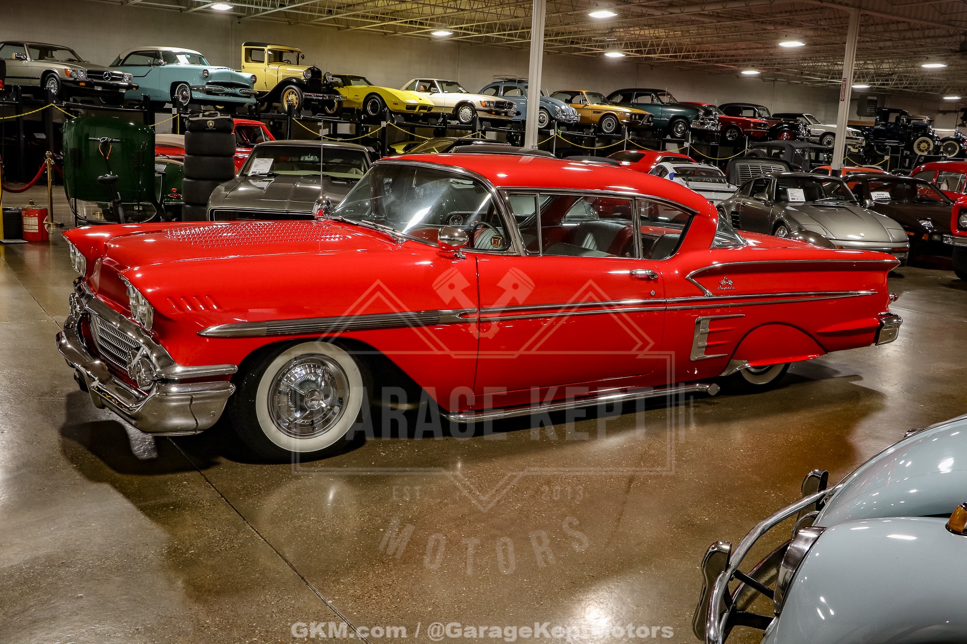 Chevrolet-Bel-air-1958-Red-Red-25