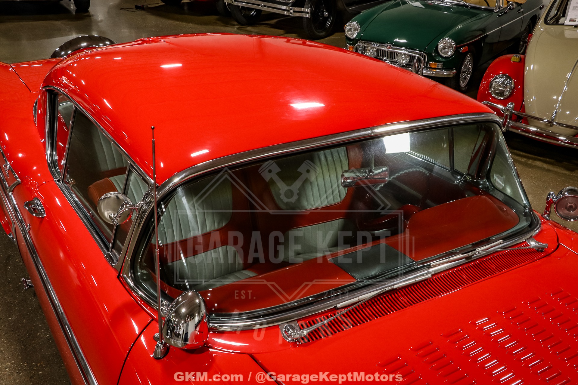 Chevrolet-Bel-air-1958-Red-Red-36