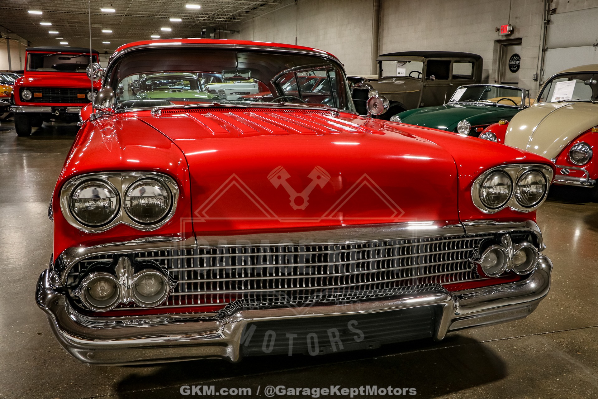 Chevrolet-Bel-air-1958-Red-Red-38