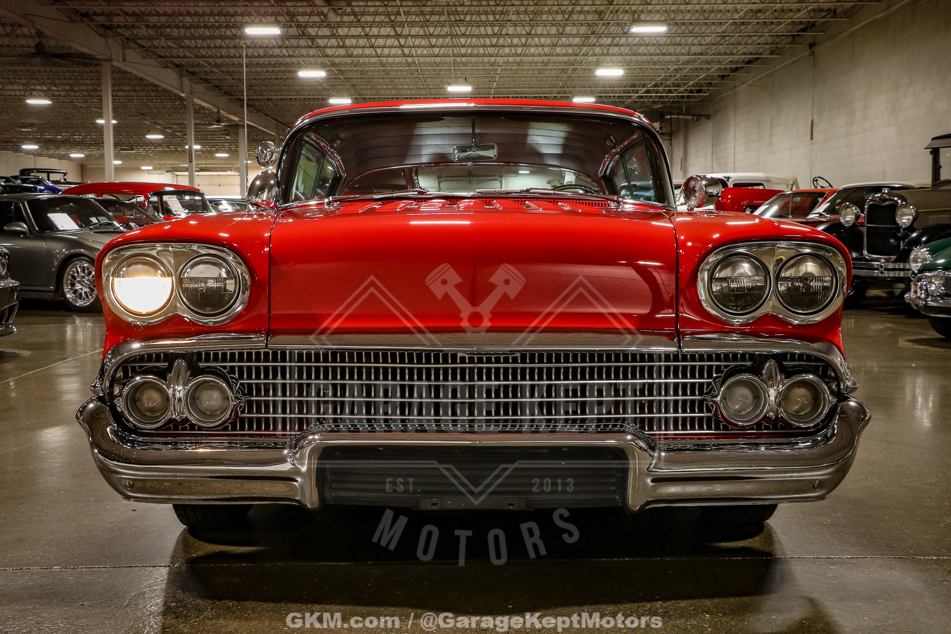 Chevrolet-Bel-air-1958-Red-Red-41