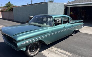 Chevrolet-Bel-air-1959-Green-Green-1