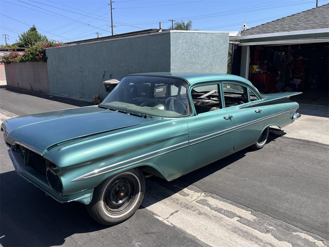 Chevrolet-Bel-air-1959-Green-Green-1