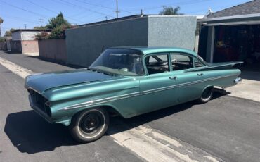Chevrolet-Bel-air-1959-Green-Green