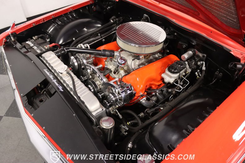 Chevrolet-Bel-air-1961-Red-Red-26