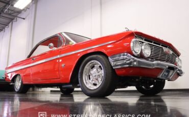 Chevrolet-Bel-air-1961-Red-Red-49