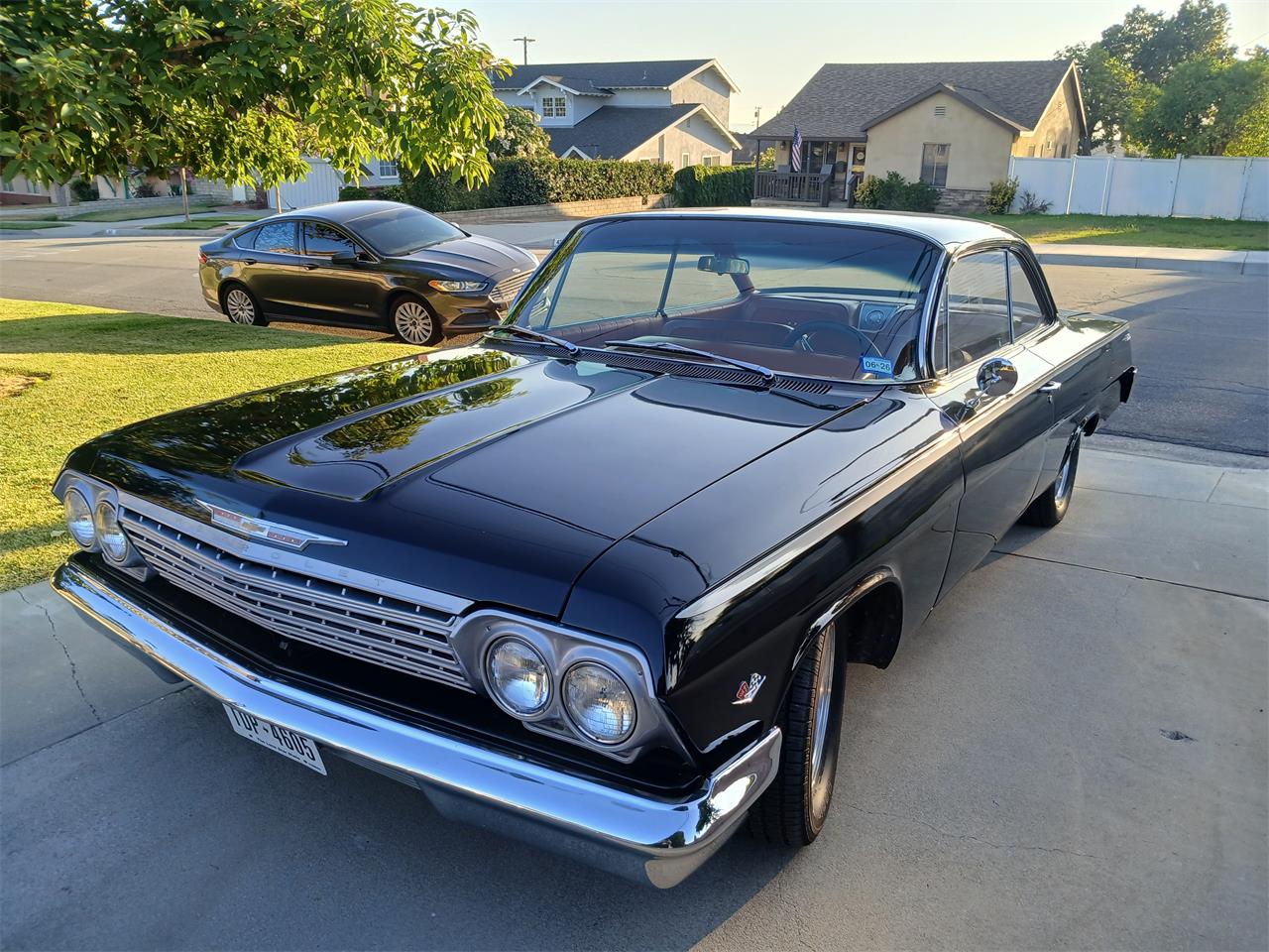 Chevrolet-Bel-air-1962-Black-Red