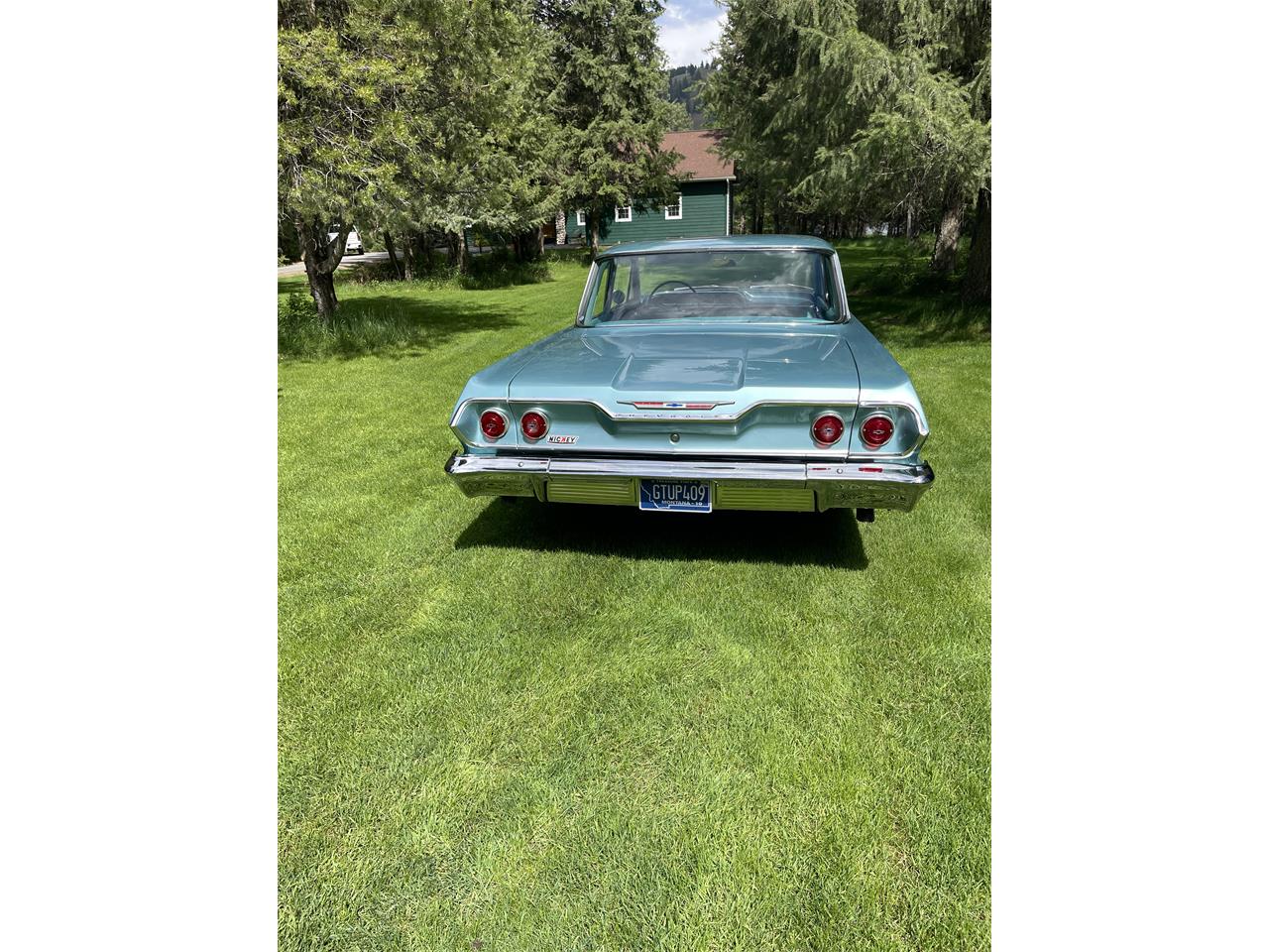 Chevrolet-Bel-air-1963-Turquoise-Turquoise-1
