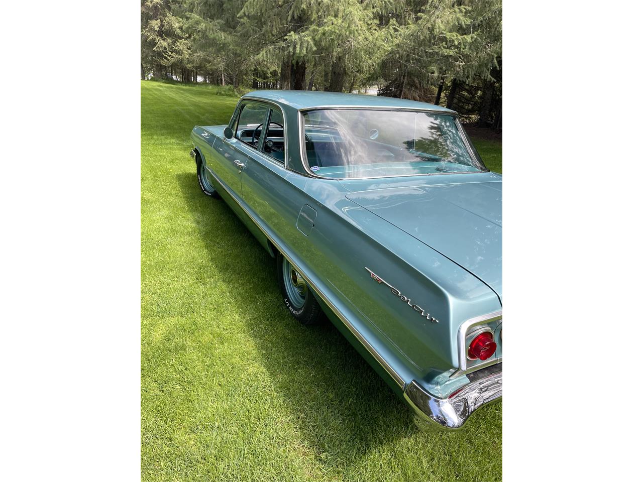 Chevrolet-Bel-air-1963-Turquoise-Turquoise-11