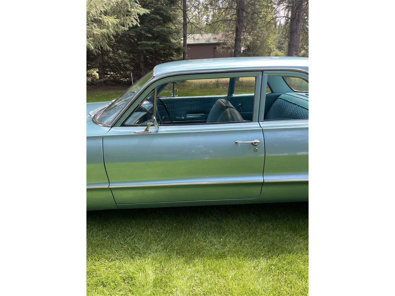 Chevrolet-Bel-air-1963-Turquoise-Turquoise-13