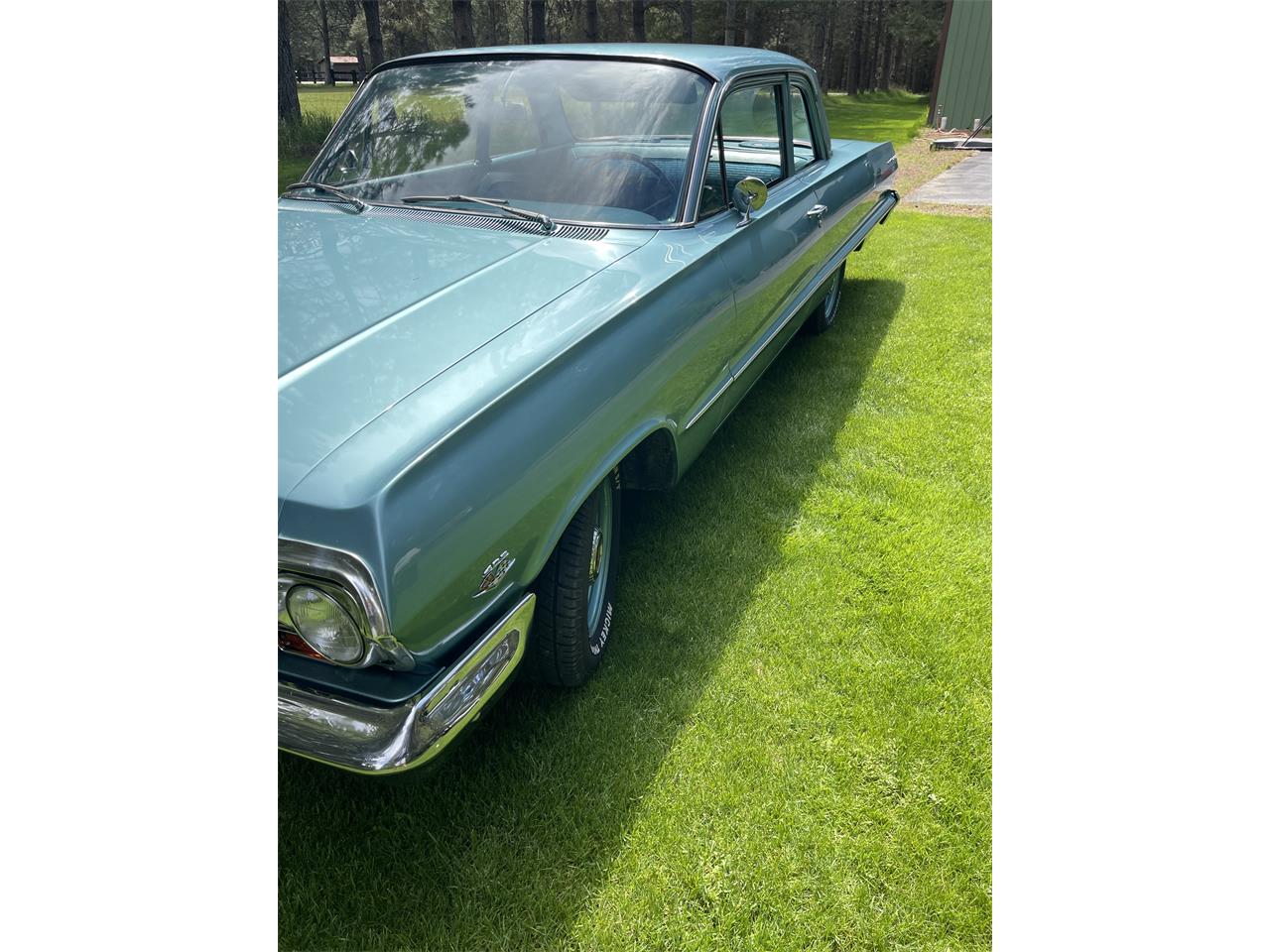 Chevrolet-Bel-air-1963-Turquoise-Turquoise-18