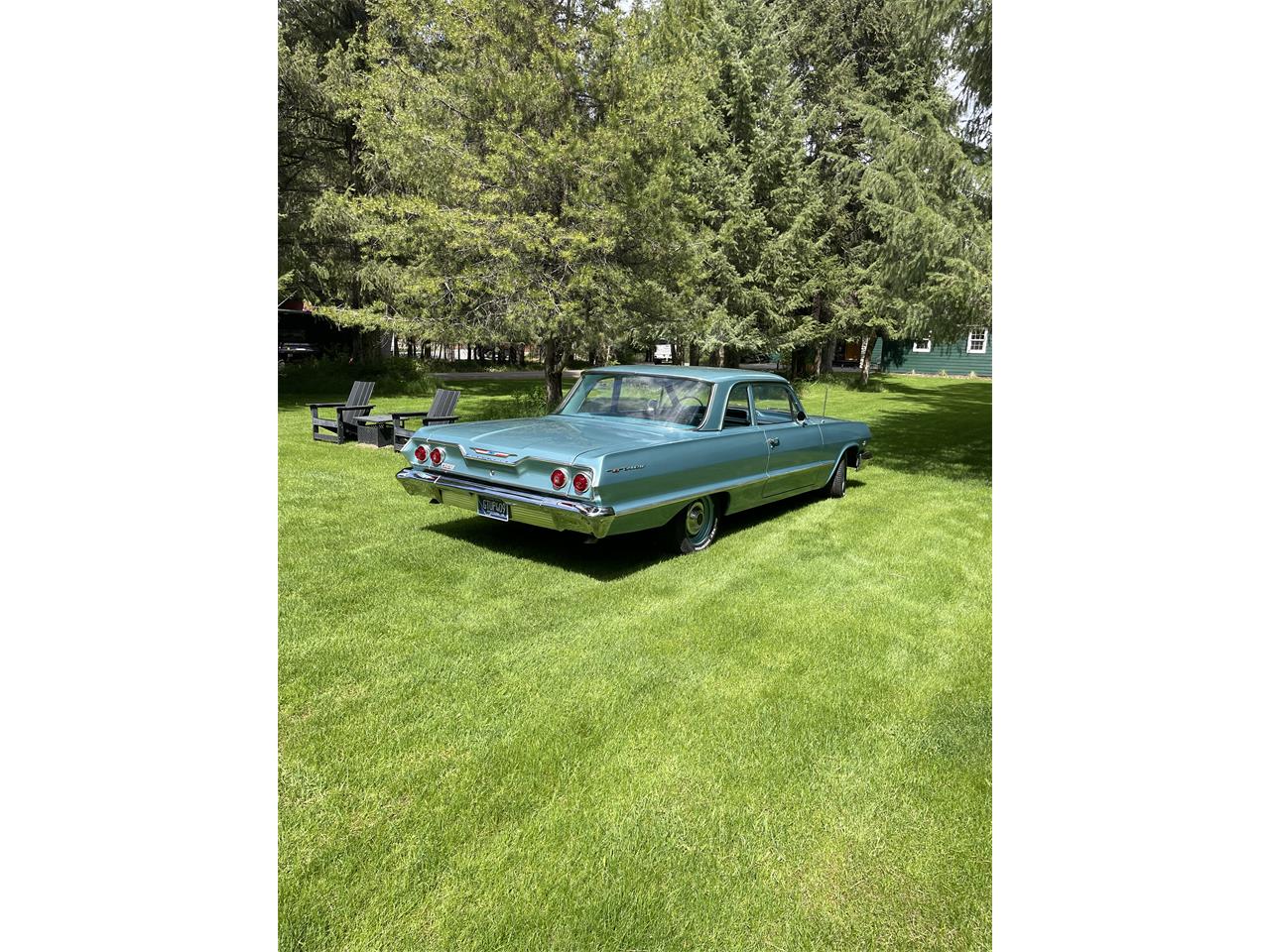 Chevrolet-Bel-air-1963-Turquoise-Turquoise-48
