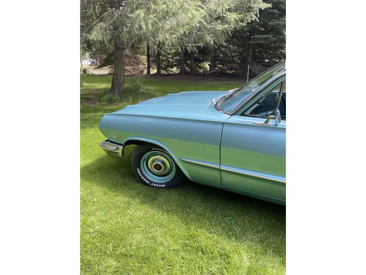 Chevrolet-Bel-air-1963-Turquoise-Turquoise-50