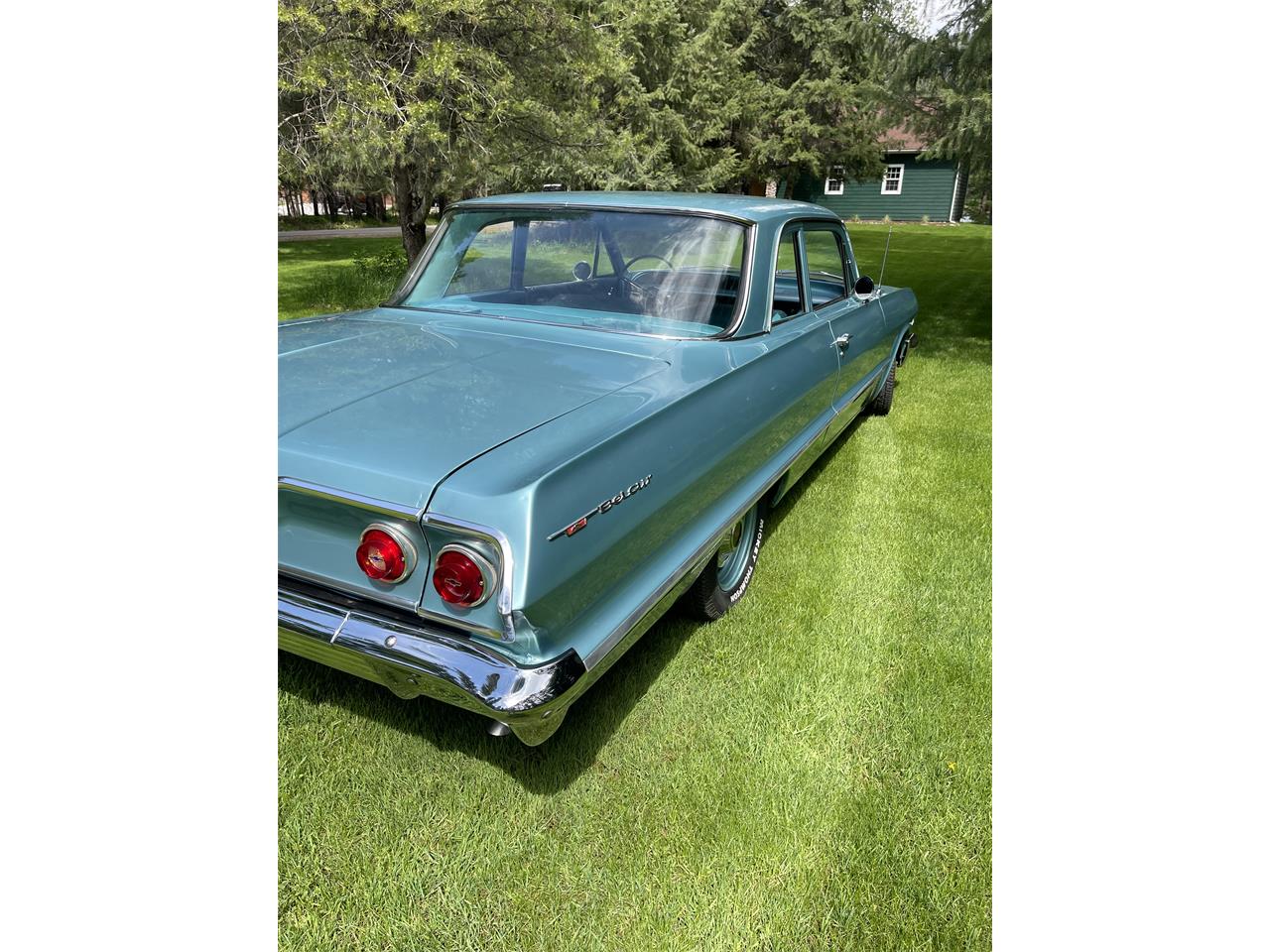 Chevrolet-Bel-air-1963-Turquoise-Turquoise-8