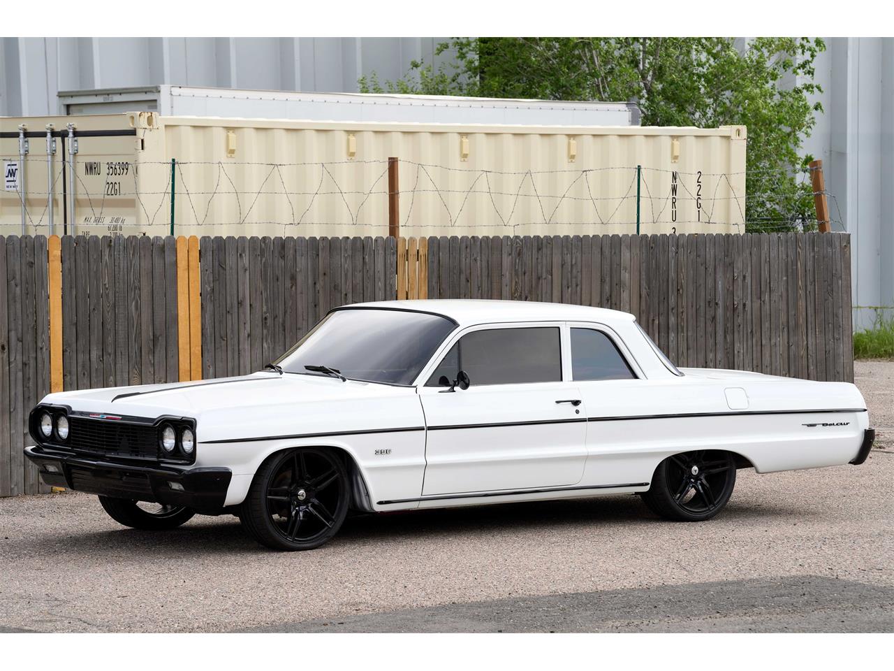 Chevrolet-Bel-air-1964-White-Black