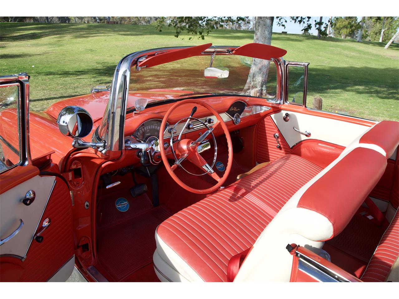 Chevrolet-Bel-air-convertible-1955-Gypsy-redbeige-Red-and-beige-20