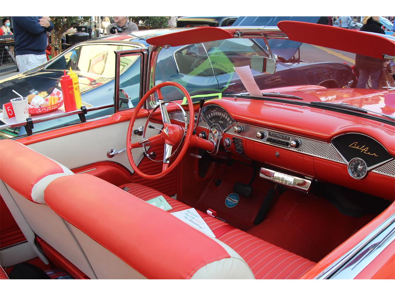Chevrolet-Bel-air-convertible-1955-Gypsy-redbeige-Red-and-beige-21