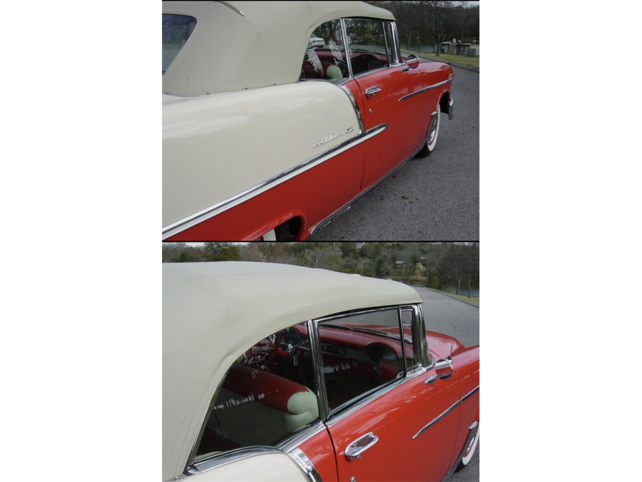 Chevrolet-Bel-air-convertible-1955-Gypsy-redbeige-Red-and-beige-3