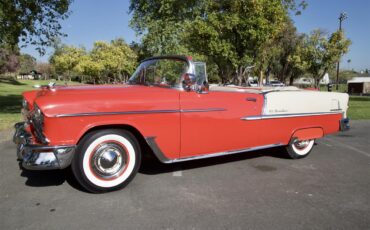 Chevrolet-Bel-air-convertible-1955-Gypsy-redbeige-Red-and-beige