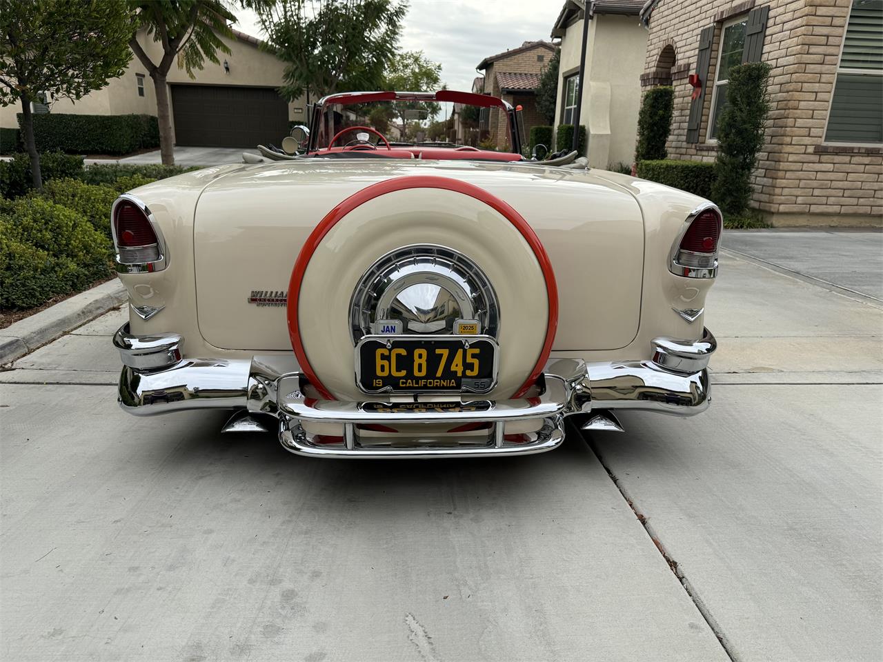 Chevrolet-Bel-air-convertible-1955-Gypsy-redbeige-Red-and-beige-9
